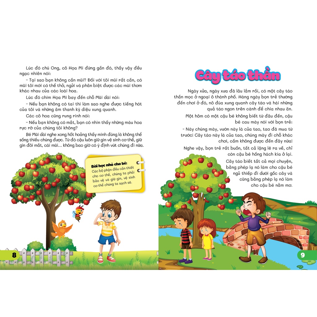Trọn Bộ Combo Truyện Đọc Bằng Hình Dành Cho Bé Từ 3 Đến 5 Tuổi
