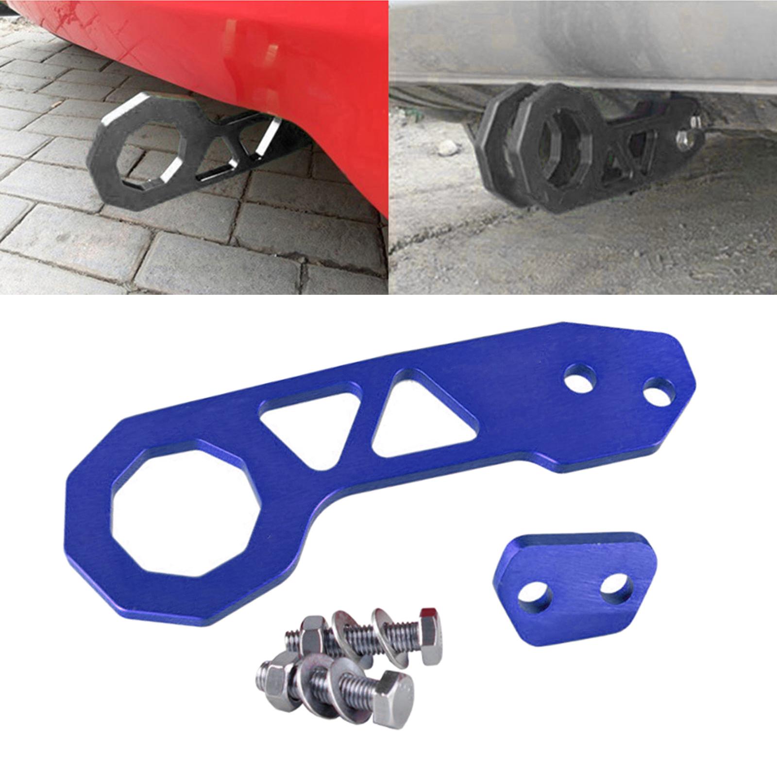 Anodized  Car Trailer Rear Tow Towing Hook Blue