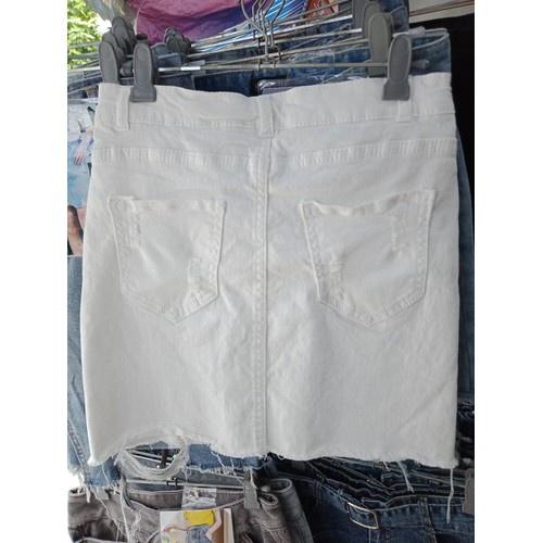 CHÂN VÁY JEAN RÁCH LAI NGẮN CHẤT ĐẸP CO GIÃN TÔN CHÂN DÀI DÁNG CAO RÁO-SAM STORE