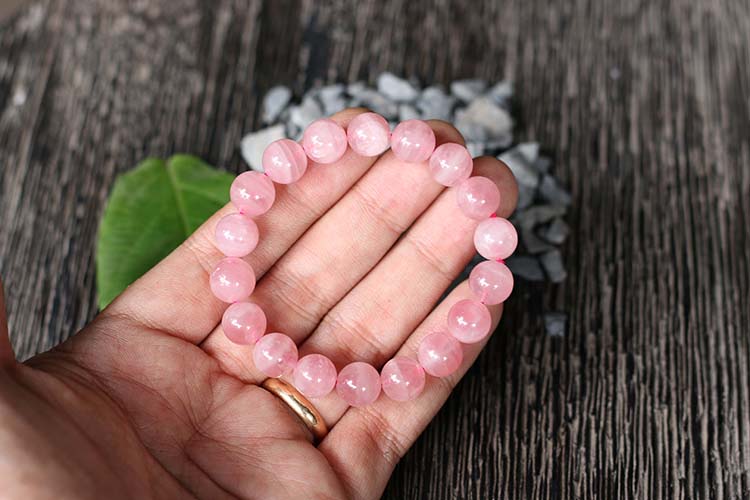 Thạch Anh Hồng Brazil Vip Aaa 10mm Ngọc Quý Gemstones VT135