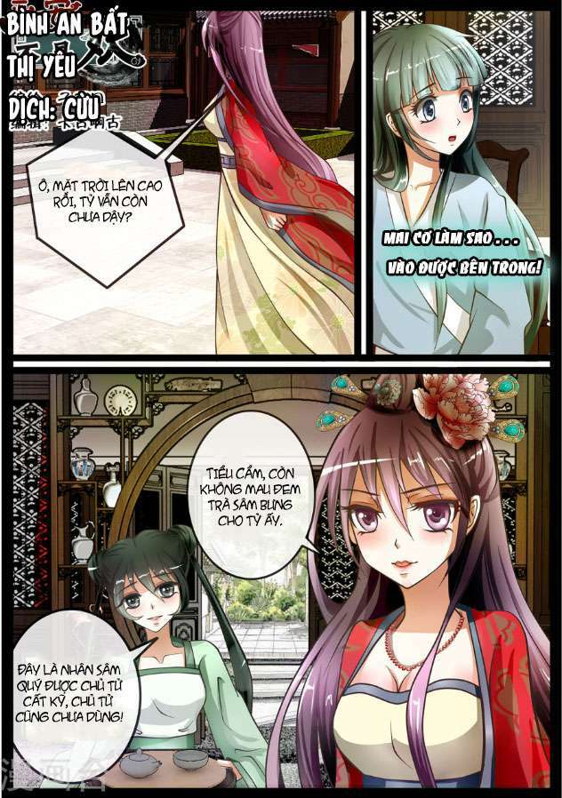 bình an bất thị yêu chapter 6 1