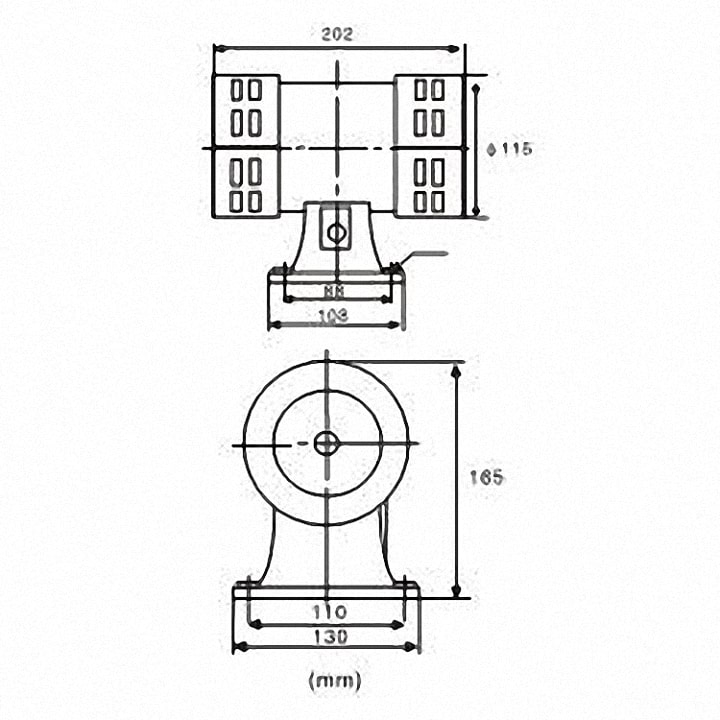 Còi hú báo động cỡ nhỏ LK-JDW105