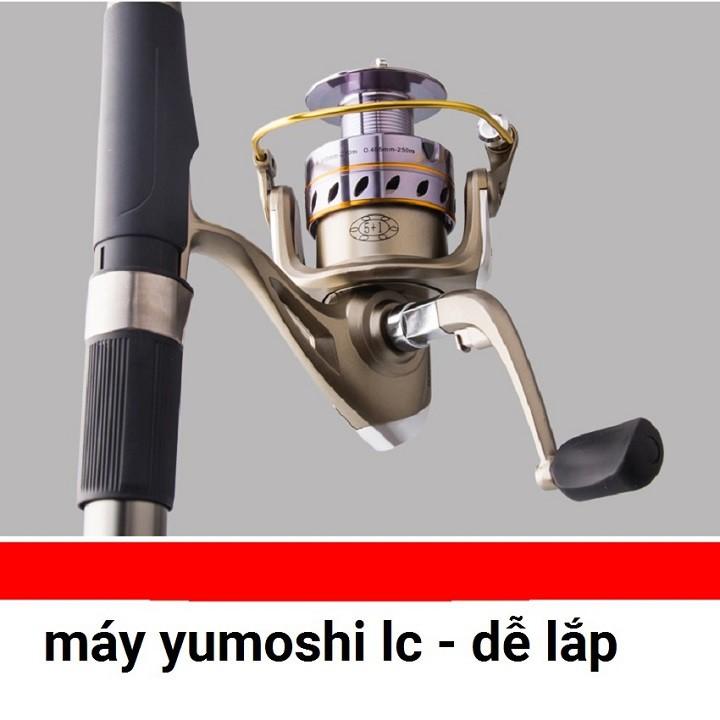 Máy Câu Cá Cao Cấp YUMOSHI Kim Loại - SANAMI FISHING,Cối kim loại