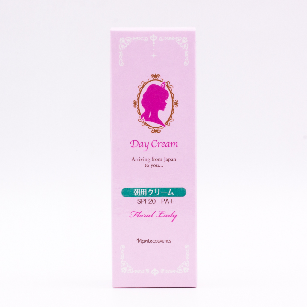 Kem dưỡng da ban ngày Nhật Bản Naris Floral Lady Day Cream SPF20/PA+ (50g)