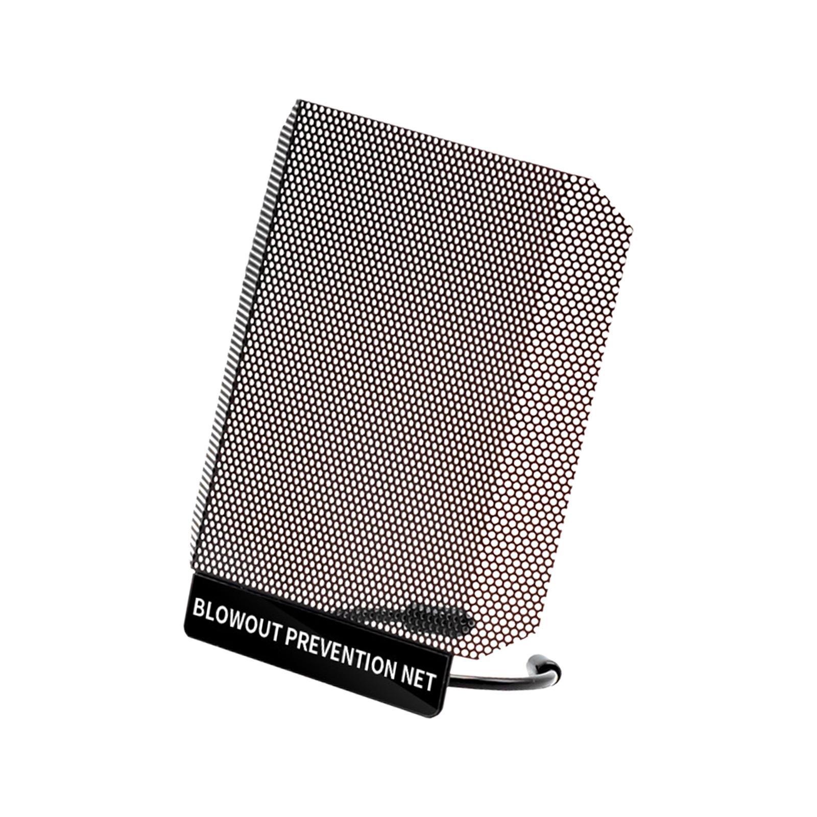 Blowout Preventer Net Microphone Windscreen Cover Lightweight Metal Mesh Stable Structure Microphone  Filter for Studio Lives Broadcasting