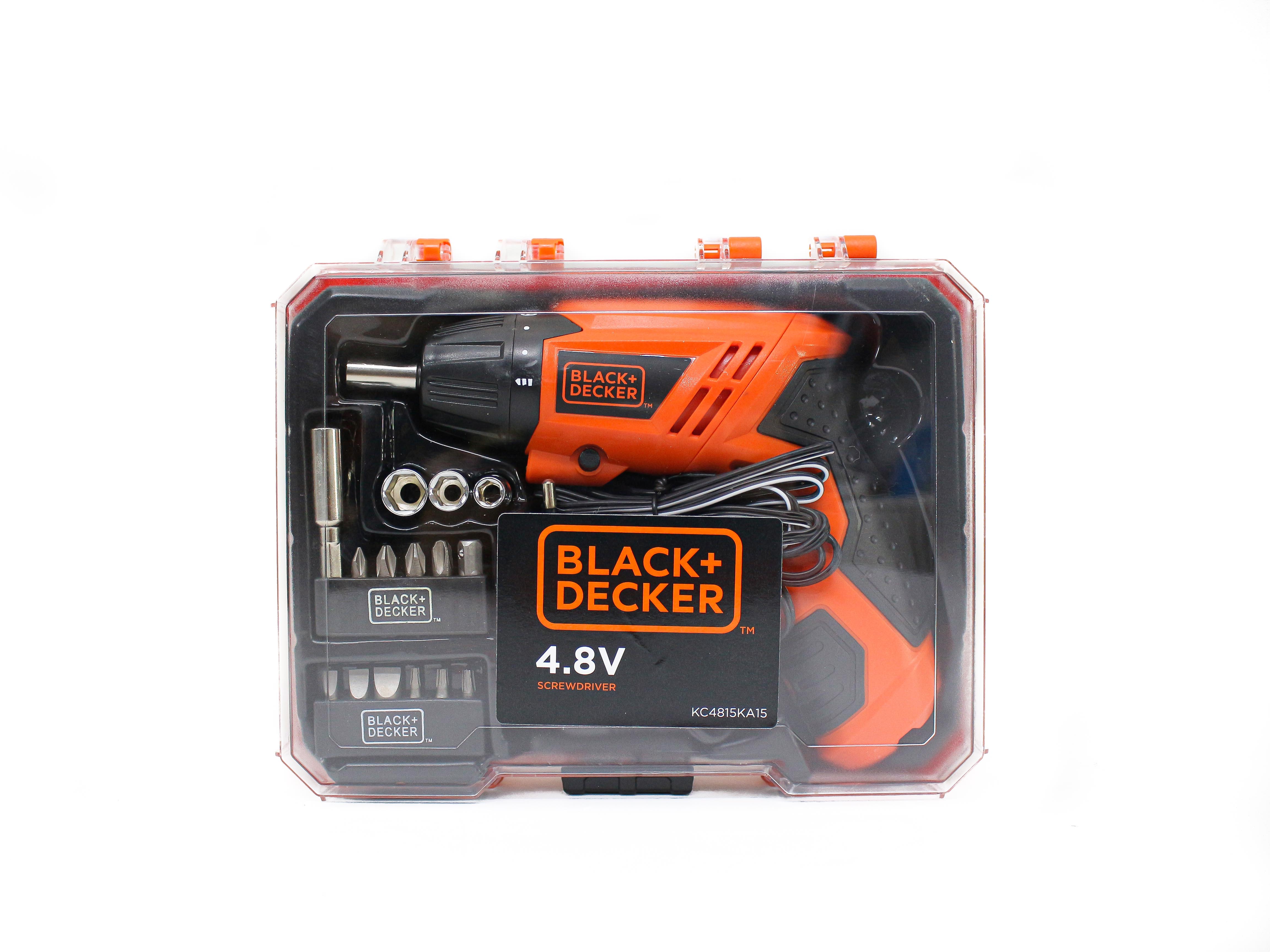 Máy vặn vít cầm tay 4.8V Black &amp; Decker KC4815KA15-B1