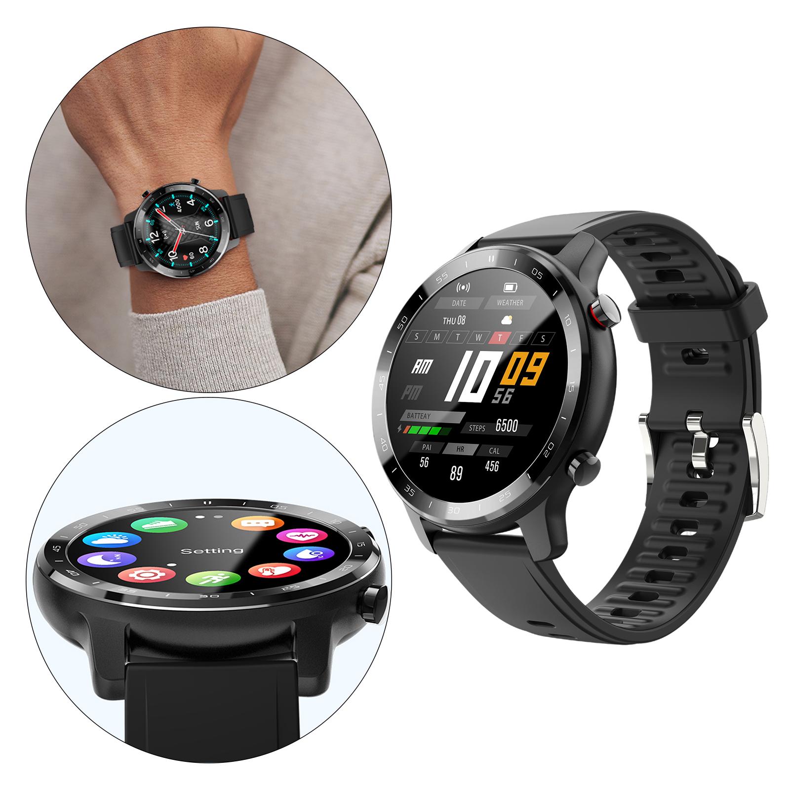 Sports Round Smart Watch 1.28'' IP67 Waterproof Fitness Tracker