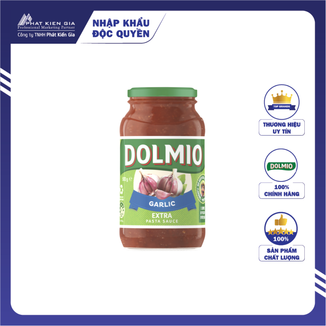 Sốt Mì Ý Thêm Tỏi Dolmio 500g (Úc) - Date: 23/10/2023