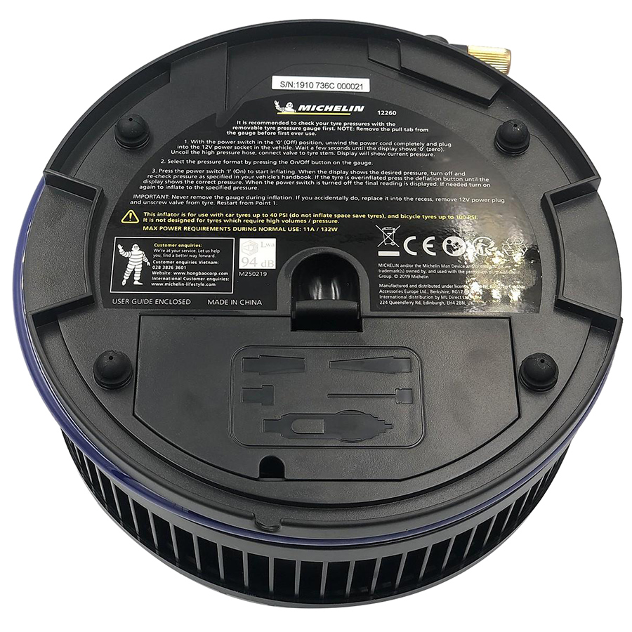 Bơm lốp xe Michelin 4388ml 12260