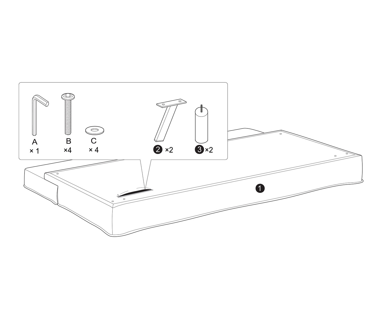 Sofa Bed Vải Bố Màu Nâu Sang Trọng_Chân Inox Chắc Chắn_Dài 1680 x 960