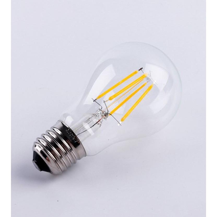 Combo 10 bóng đèn LED Edison A19 4W đui xoáy E27 chống nước siêu rẻ đẹp chuyên dụng cho trang trí