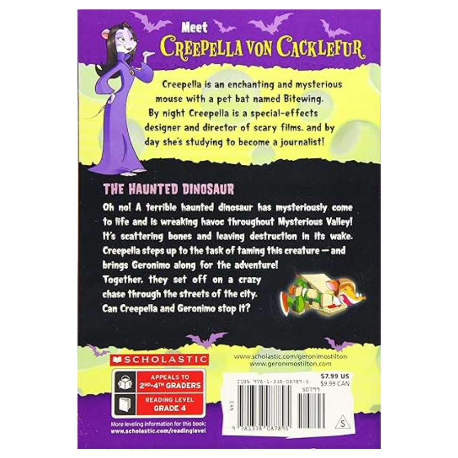 Creepella Von Cacklefur #9: The Haunted Dinosaur : A Geronimo Stilton Adventure