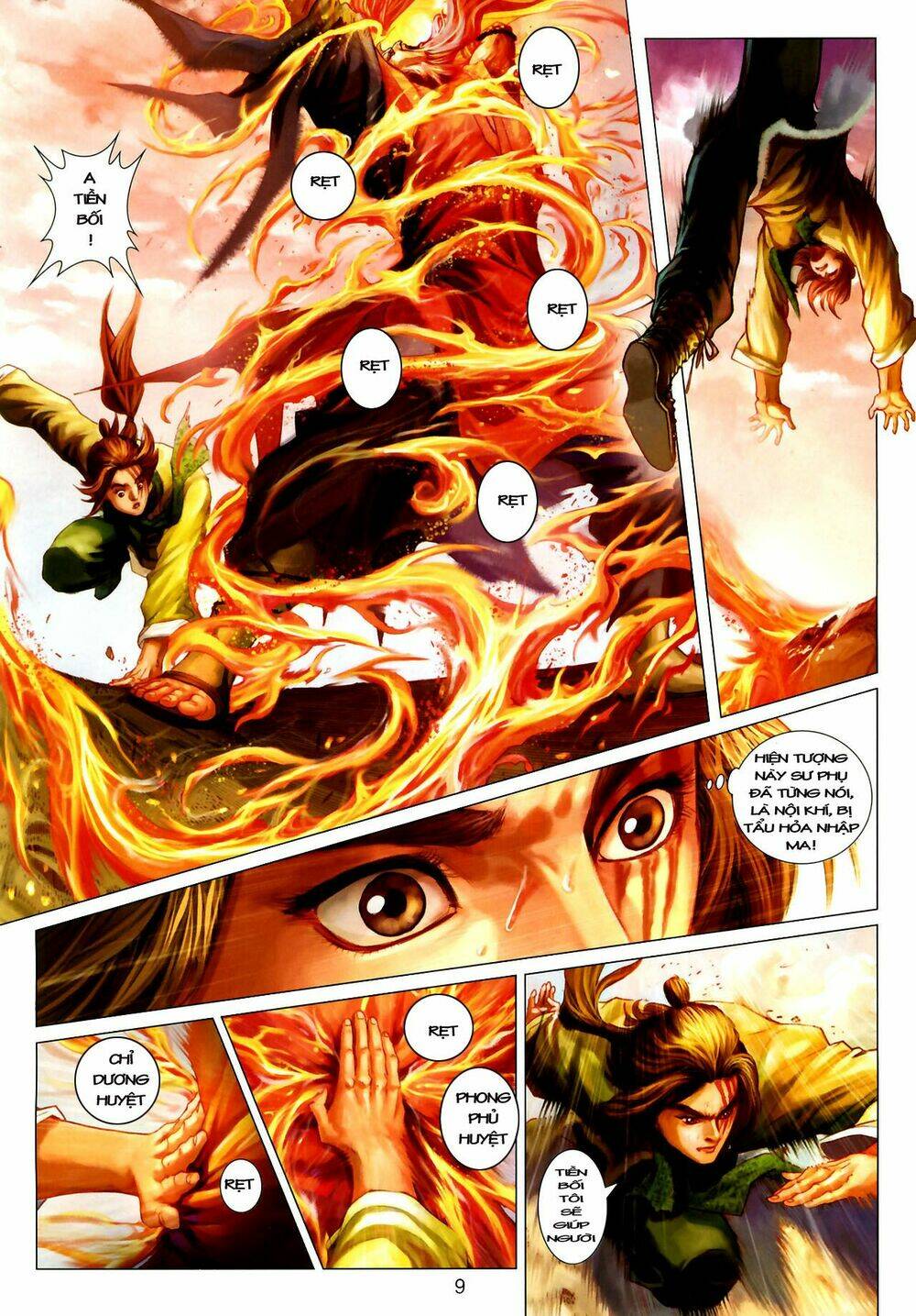 thần chưởng long kiếm phi chapter 2 9