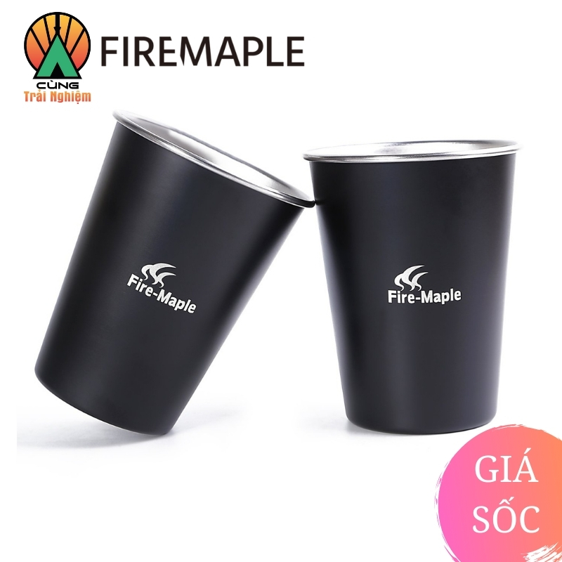 COMBO 2 Cốc Fire Maple Chuyên dụng cho đồ uống lạnh, bia FMP Cup01 Gọn Nhẹ dành cho Dã Ngoại, Cắm Trại