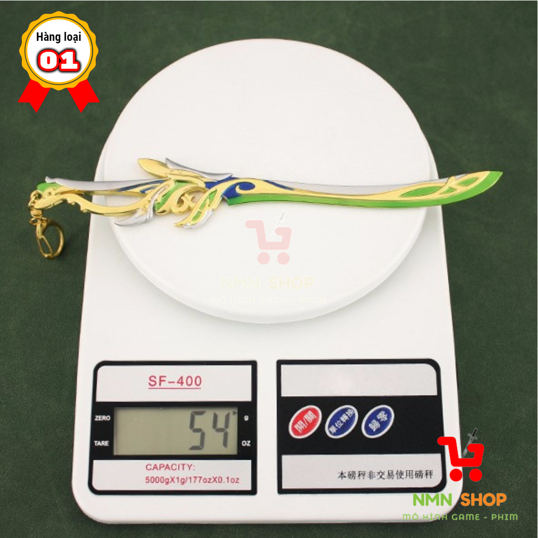 Mô hình game Genshin Impact - Ánh Lá Phán Quyết 21cm