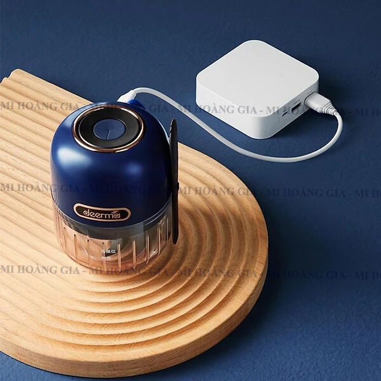 Máy xay nghiền đa năng không dây Deerma JS100 - Hàng Chính Hãng