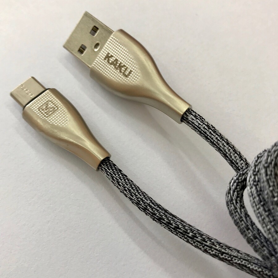 Cáp sạc Usb Type-C hiệu KAKU Canvas 2.8A - Hàng nhập khẩu