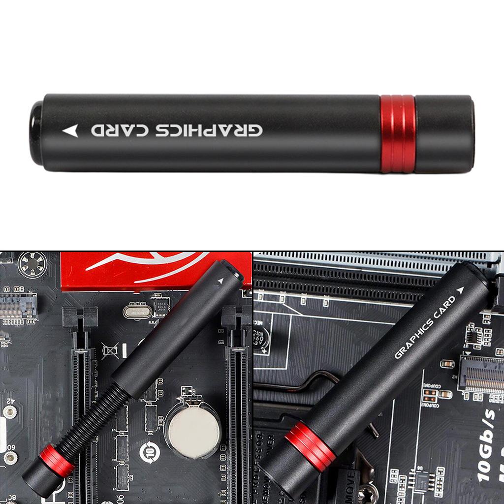 Graphics Card GPU Brace Support, Video Card Sag Holder Bracket, Aluminum Alloy,