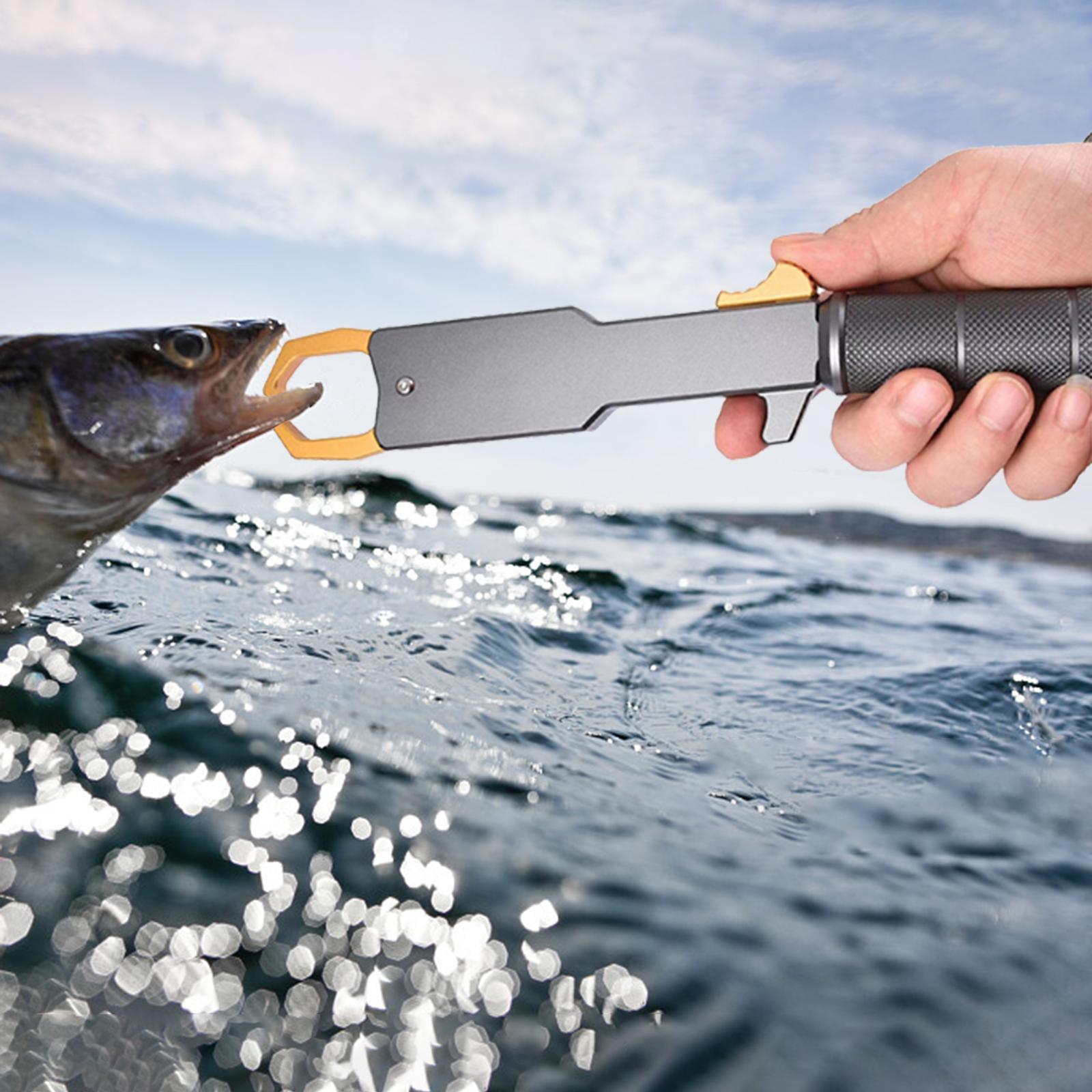 Fish Lip Gripper Fish Holder Fishing Pliers Fish Clip Gift for Women Men