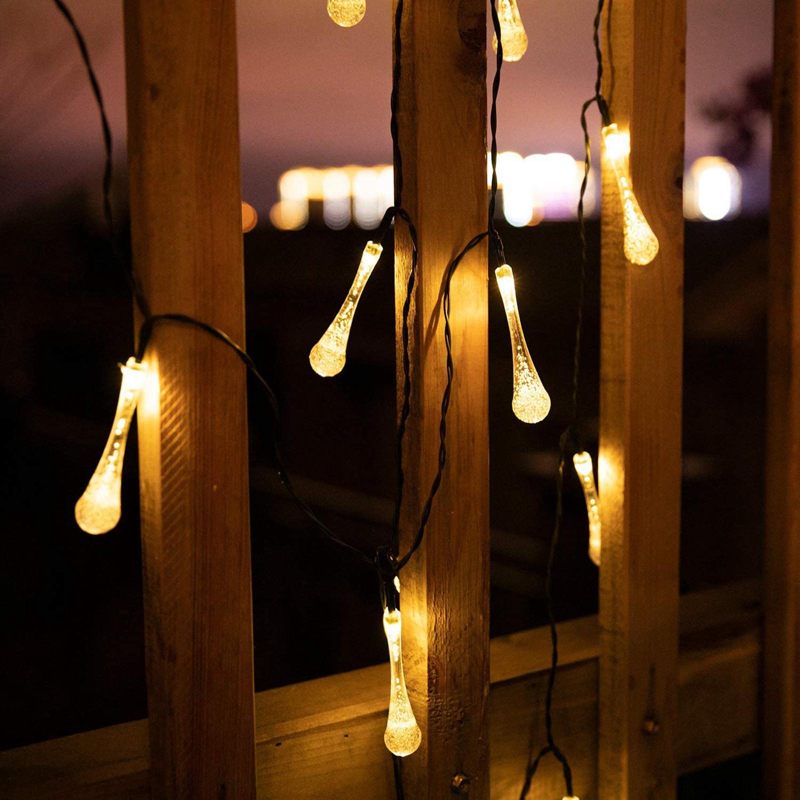 Solar String Light Garden Lawn 6.5m-22m Patio Fairy Lights
