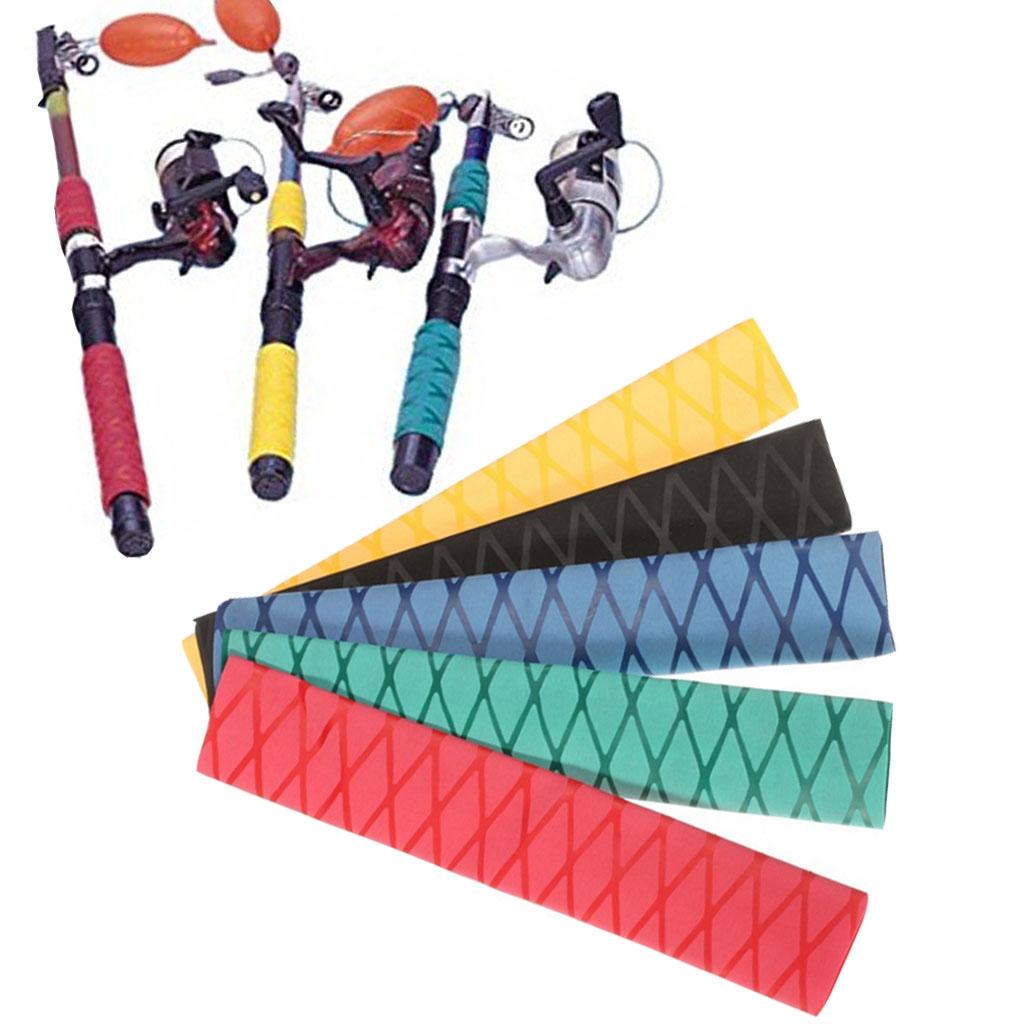 35mm X-Tube Heat Shrink Sleeve Wrap Tubing DIY Fishing Rod Handle Cork with Non Slip Waterproof And Insulation 1 Meter Length Durable