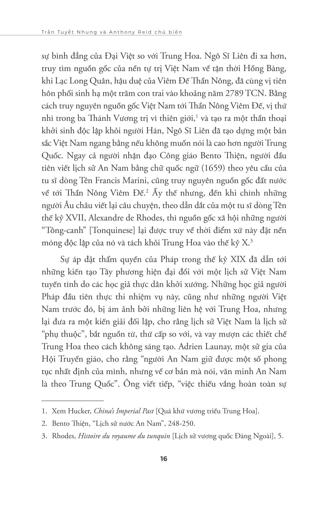 Việt Nam - Lịch Sử Không Biên Giới