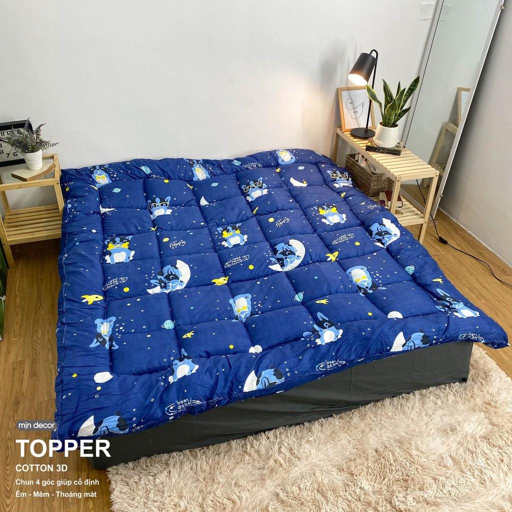 Tấm Topper Topper Hướng Dương Nệm Cao Cấp - Thiết Kế Mịn Decor