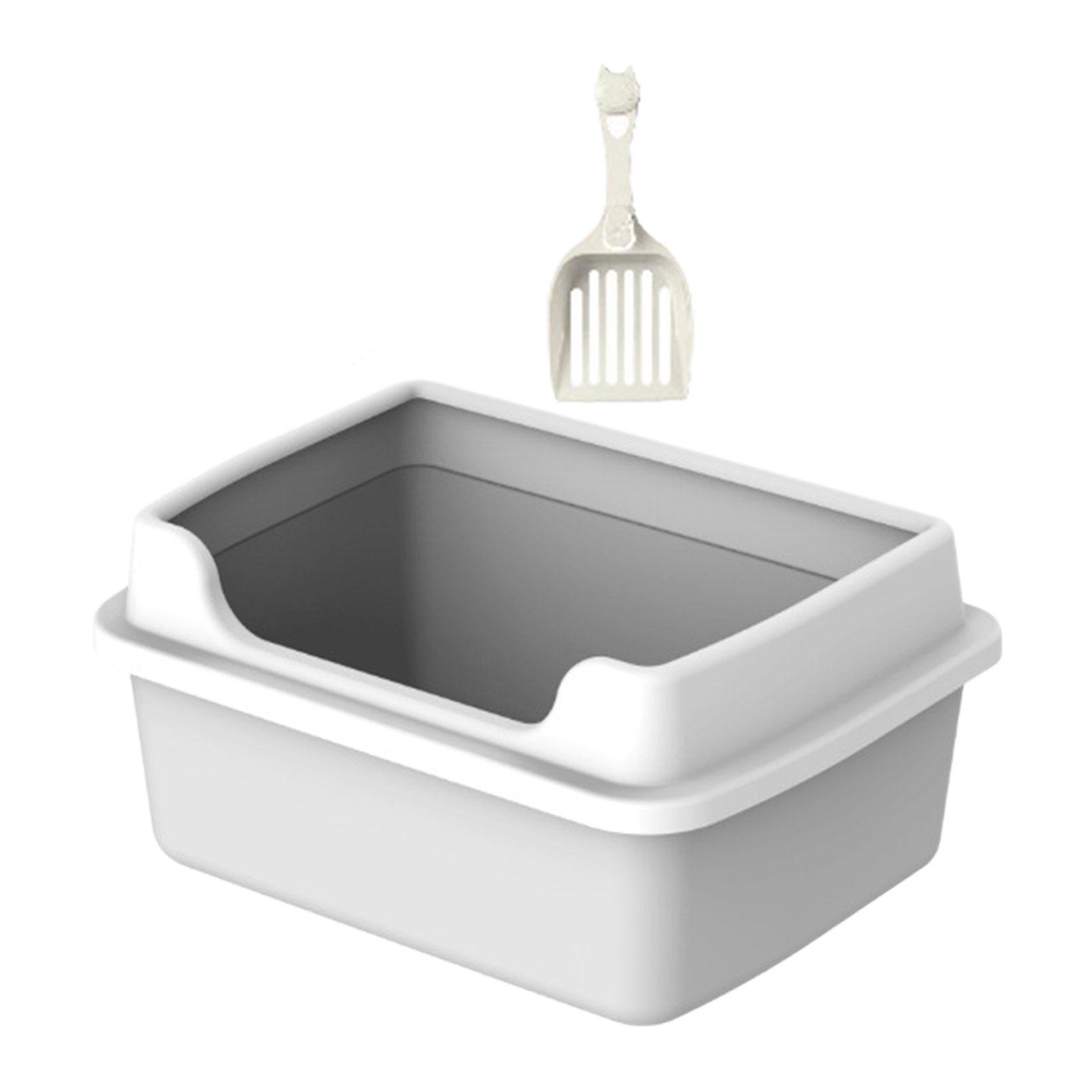 Cat Litter Box for Indoor Cats Cat Litter Tray for Cats Small Animals Rabbit