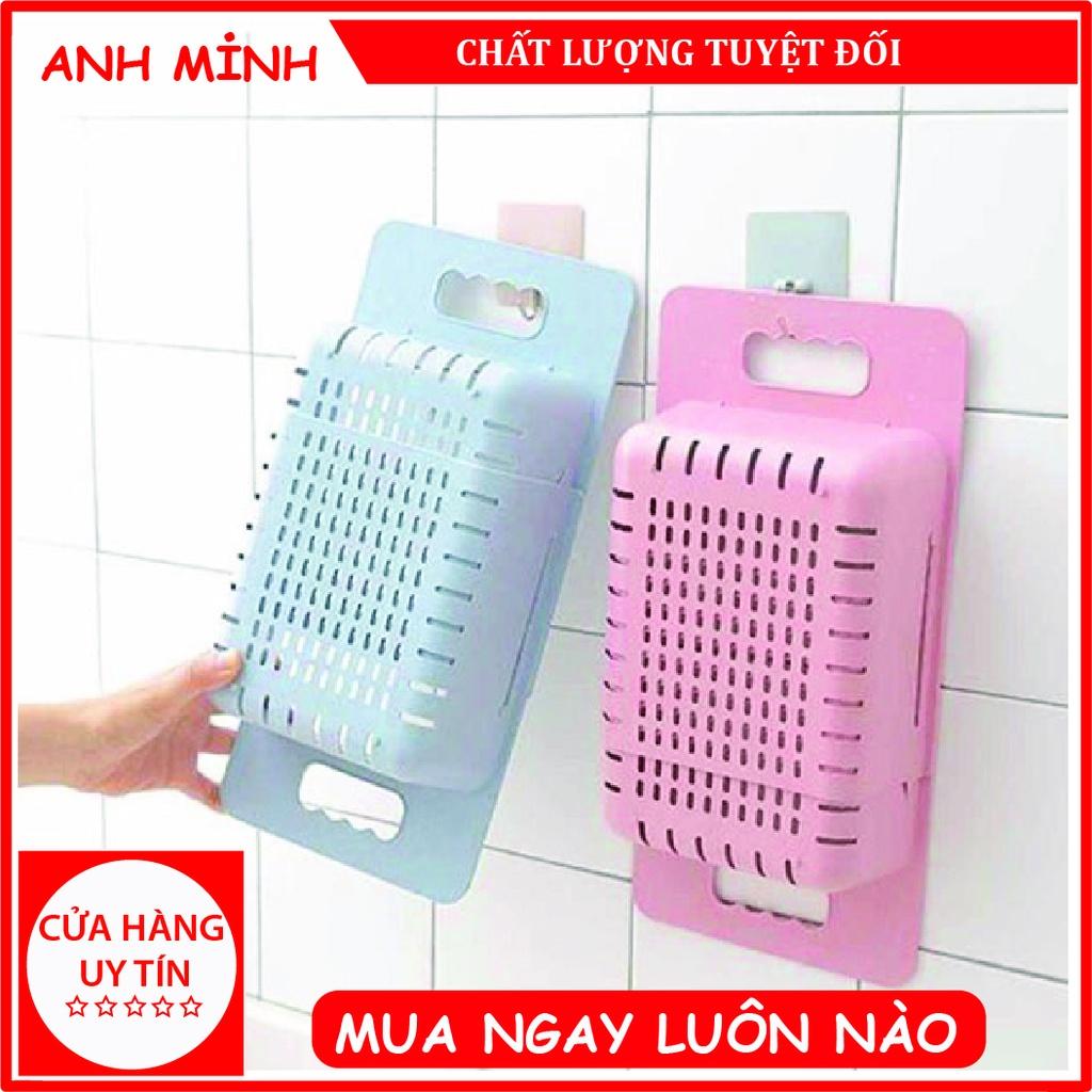 Rổ gác bồn rửa bát thông minh gấp gọn, khay nhựa đa năng có thể điều chỉnh kích thước gài bồn rửa chén siêu tiện dụng