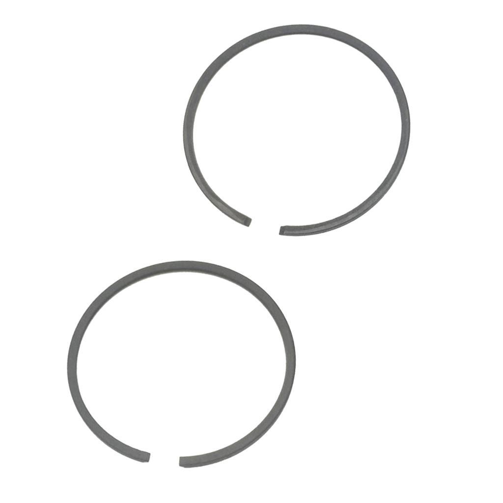 4 Pieces 47mm Piston Rings for 80cc 2-Stroke Engine Motorised