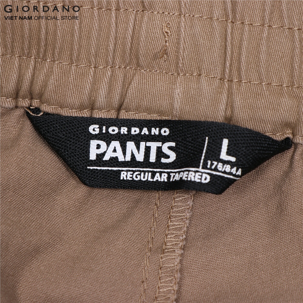 Quần Dài Khaki Jogger Nam Giordano 01112025