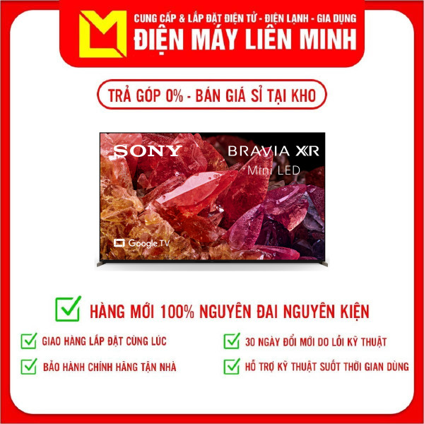 Google Tivi Mini LED Sony 4K 85 inch XR-85X95K - Hàng Chính Hãng - Chỉ Giao Hồ Chí Minh