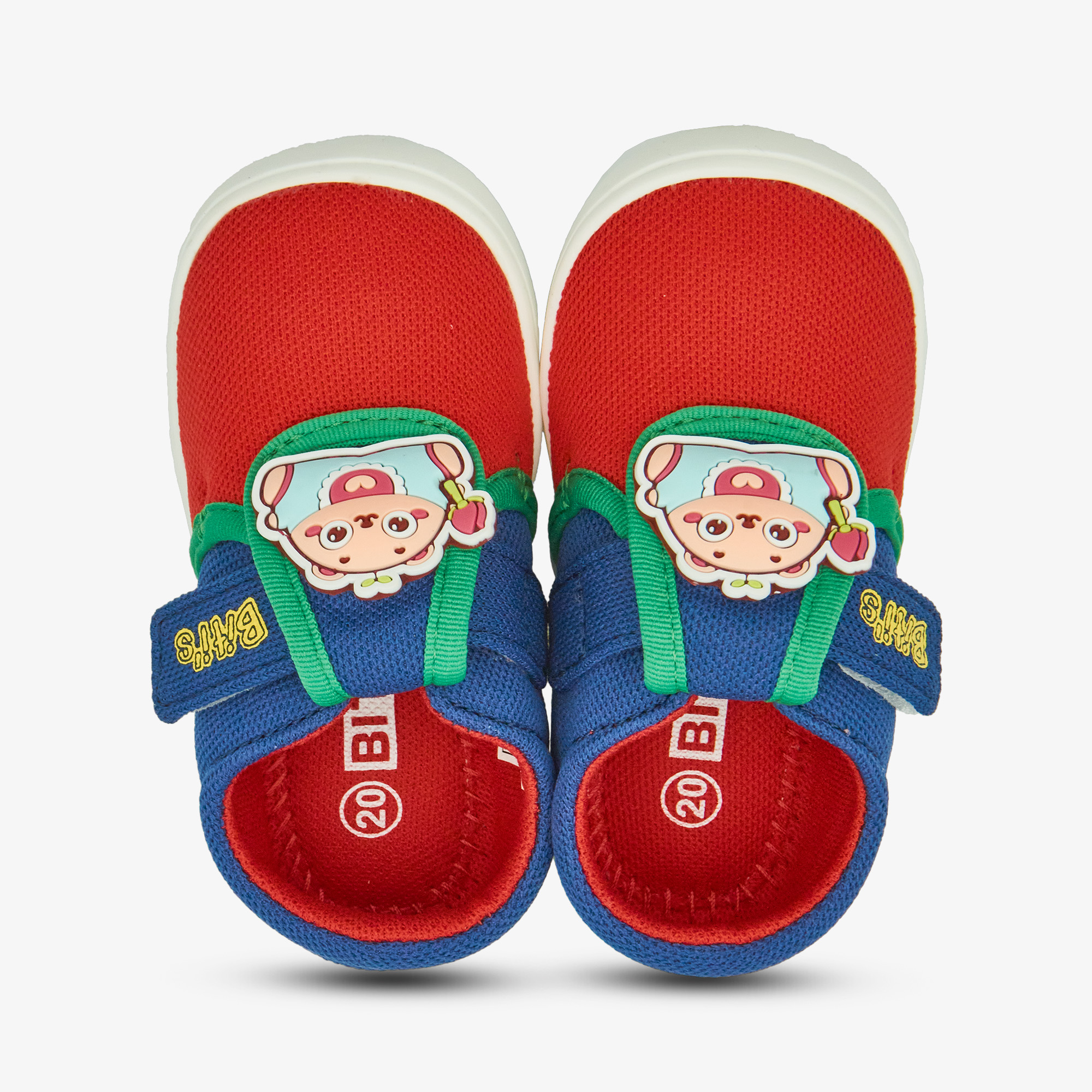 Giày First Shoes Thông Dụng thông dụng BST Gấu Chú Tâm Bé trai Biti's BSB006300XNH (Xanh nhớt)