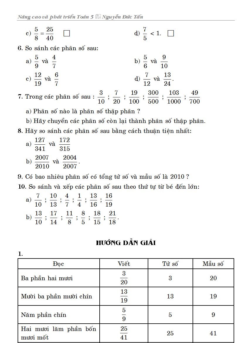 Nâng Cao Và Phát Triển Toán 5_KV
