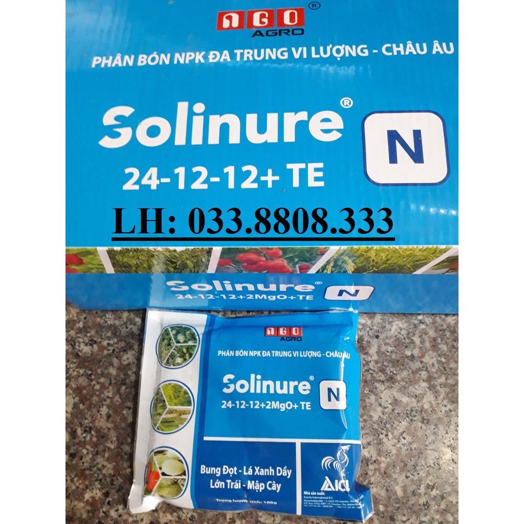 Combo 5 gói Phân bón lá đa trung vi lượng Đạm Cao 24-12-12+2mgO+TE