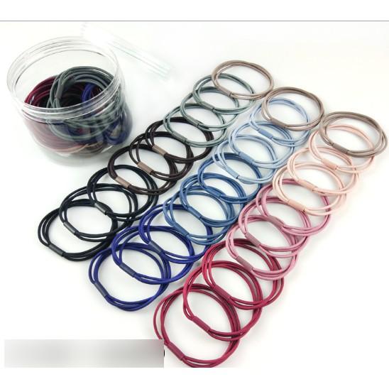 Hộp dây buộc tóc 3 dây Hàn Quốc - Siêu rẻ đẹp