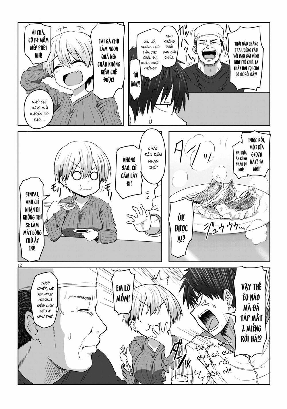 uzaki-chan muốn đi chơi! chapter 1.3 4