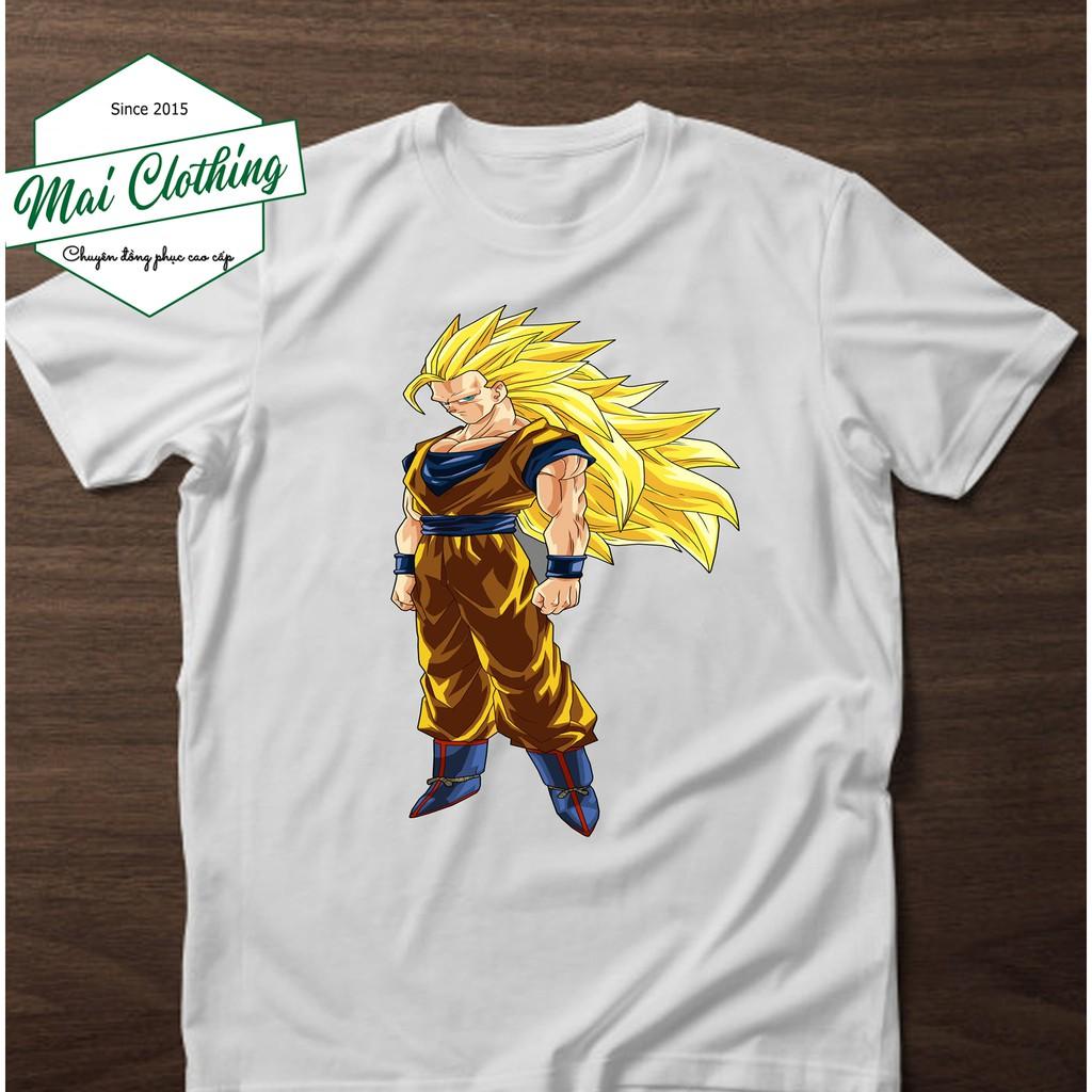 Áo Thun Dragon Ball Songoku Cực Đẹp | Áo Thun Goku Đẹp | Mai Clothing