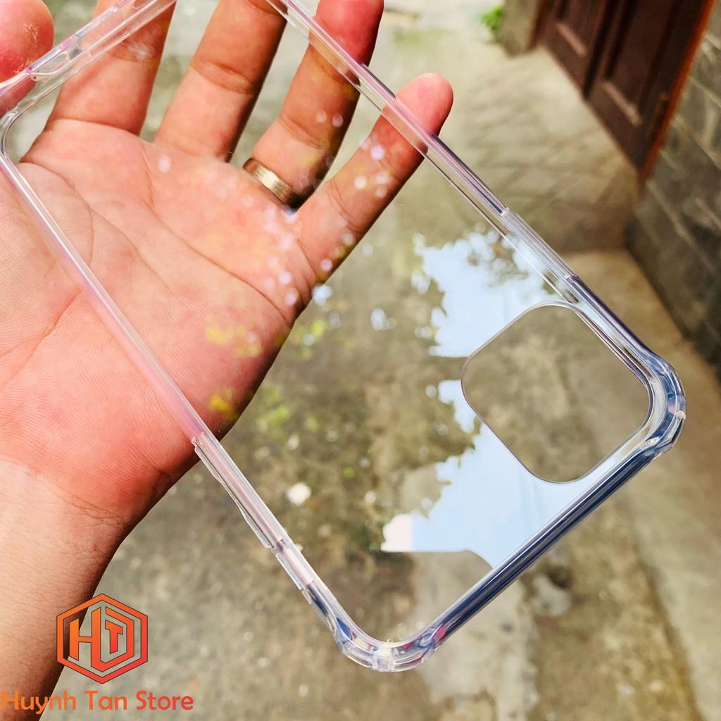 Ốp lưng ip 11 ip 11 pro max chống sốc clear color ver 3 trong suốt không ố vàng bảo vệ camera huỳnh tân store
