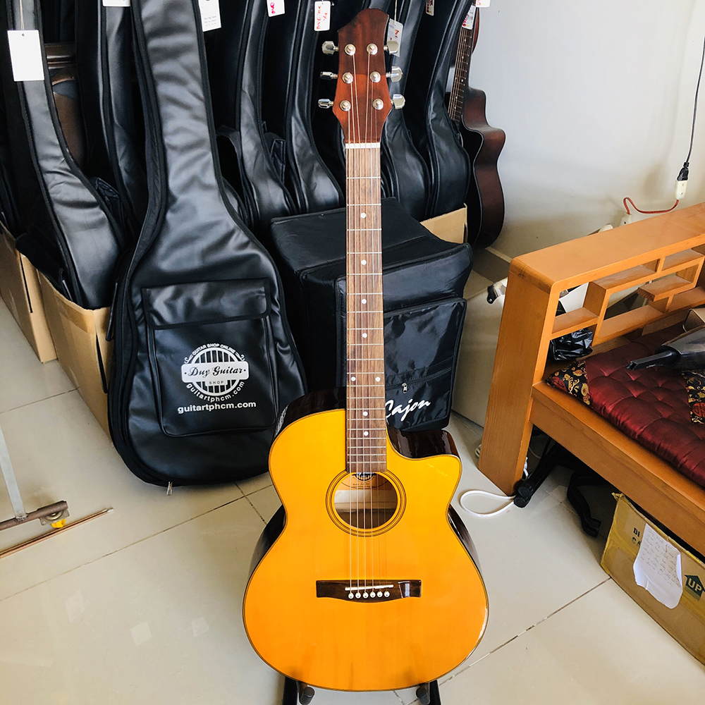 Đàn Guitar Acoustic DVE70Ya - Màu Vàng