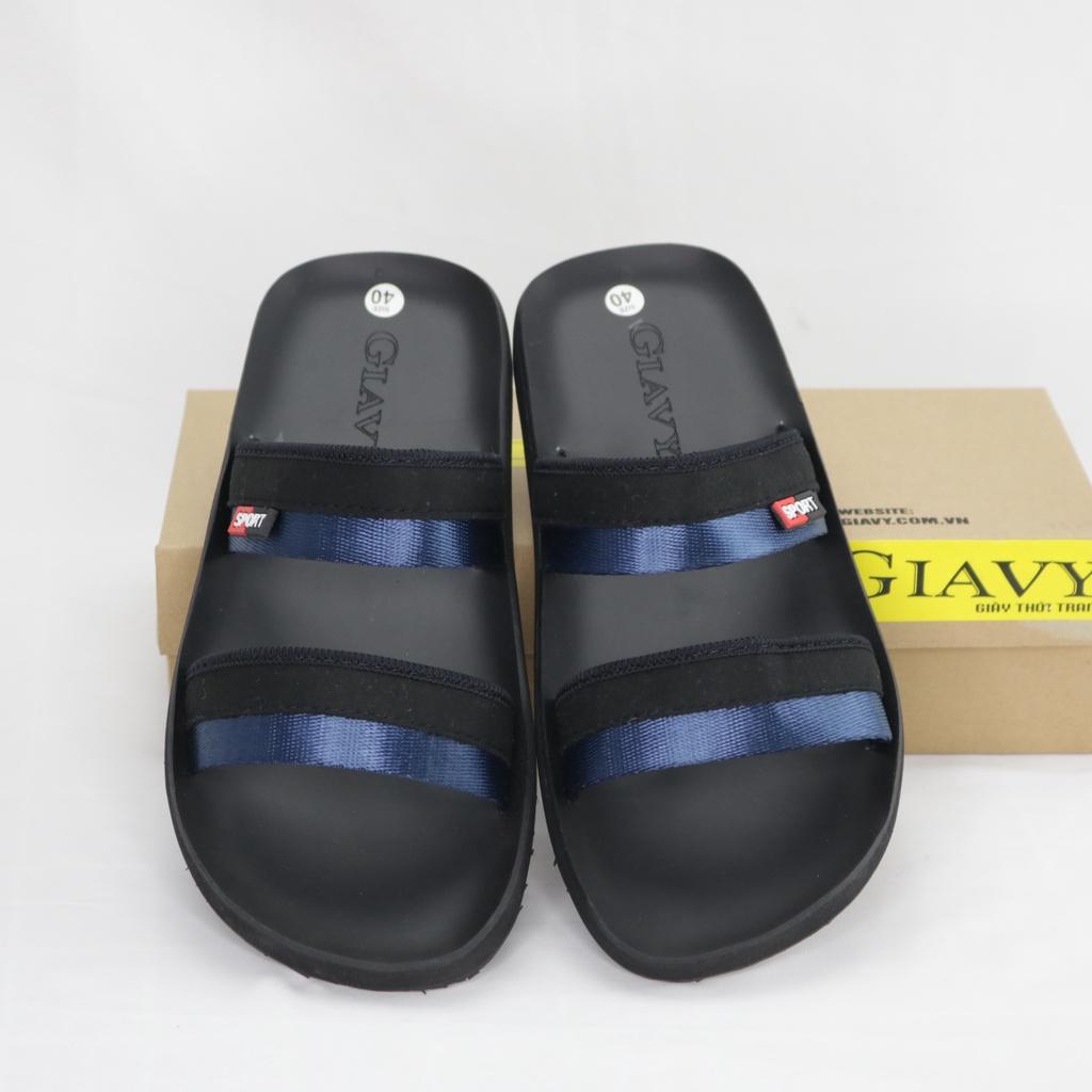 Giày sandal nam quai 2 dây ngang Giavy SL547