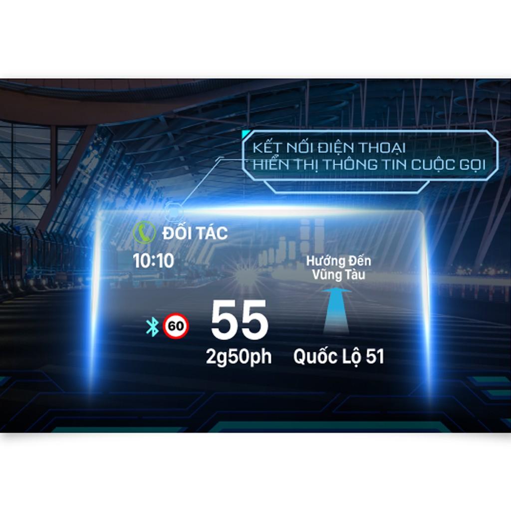 Vietmap H1AS - Màn hình HUD Cảnh báo giao thông dẫn đường Vietmap Live - Báo áp suất lốp - Hàng chính hãng