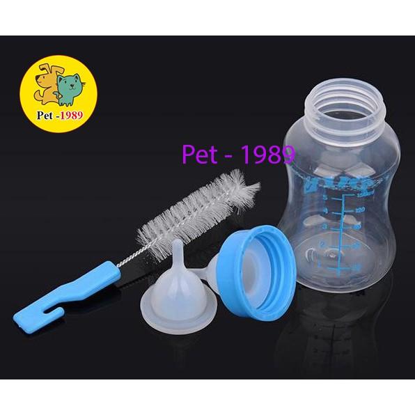 Bình Ti Bình Sữa Chó Mèo Sơ Sinh 60ml – 150ml