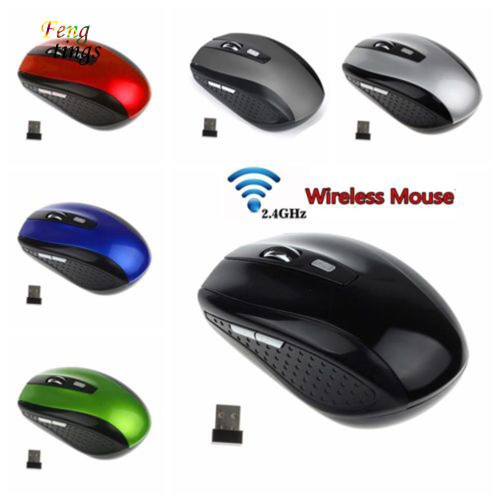 Chuột quang không dây 1200DPI 2.4GHz cao cấp cho máy tính