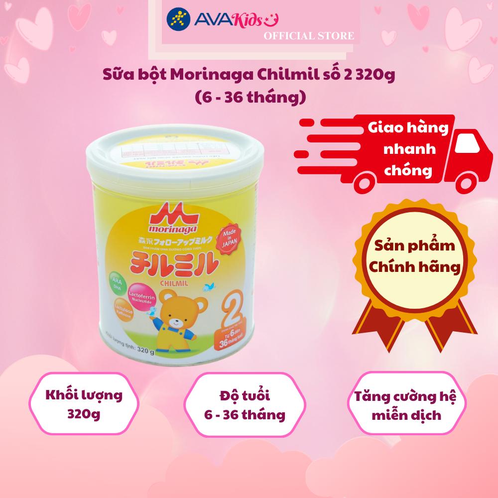 Sữa bột Morinaga Chilmil số 2 320g (6 - 36 tháng)