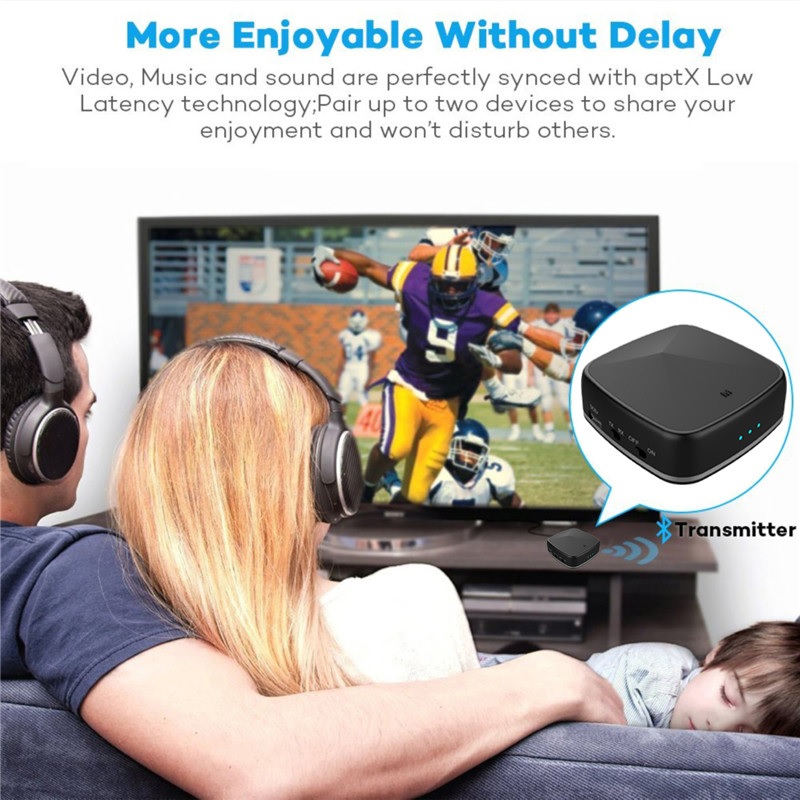 ROGTZ Thiết Bị Thu Phát Nhạc Không Dây Bluetooth 5.0 JRBC05 Hỗ Trợ Cổng Optical - Hàng Nhập Khẩu