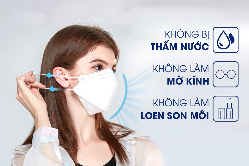 COMBO 5 túi 6 Khẩu trang y tế 4 lớp kháng khuẩn DOVI MASK (30 cái- Giao màu ngẫu nhiên) - Hàng Chính Hãng