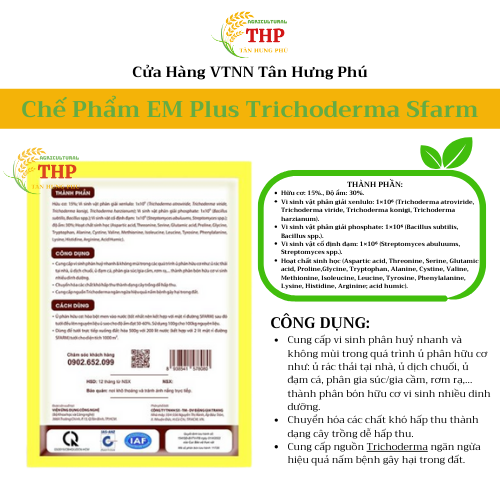 COMBO Ủ PHÂN_GIÁ THỂ | DÙNG Ủ PHÂN CHUỒNG | COMBO CHĂM SÓC CÂY