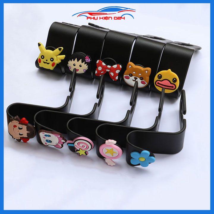 Móc treo đồ sau ghế ô tô hình ngộ nghĩnh đáng yêu chịu lực cực tốt