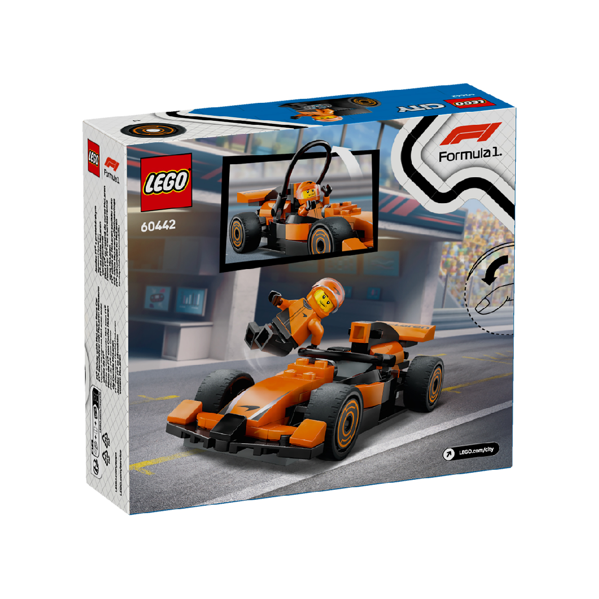 Đồ Chơi Lắp Ráp Xe Đua F1 LEGO CITY 60442 (86 chi tiết)